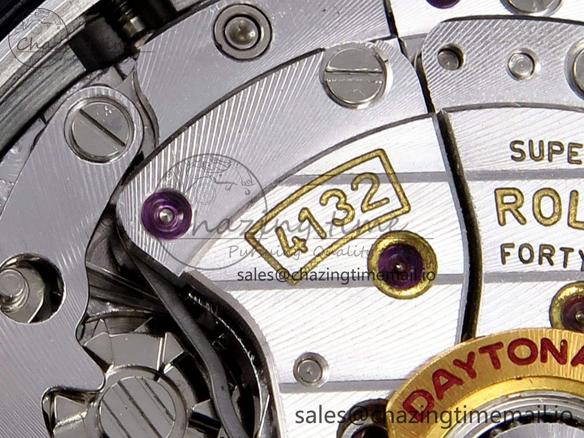 Daytona 126529LN Le Mans QF 1:1 Best Edition on SS Bracelet SH4132 V6 (Gain Weight）