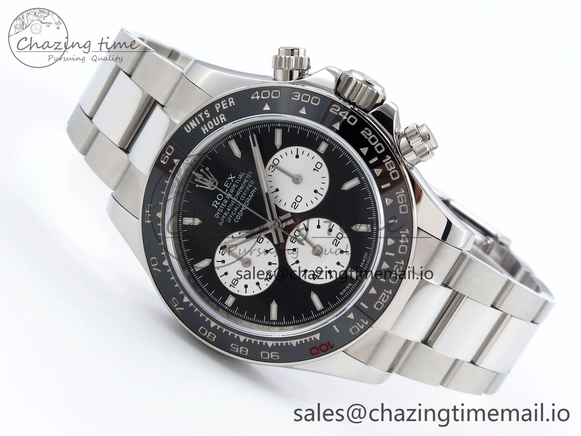 Daytona 126529LN Le Mans QF 1:1 Best Edition on SS Brcelet SH4132 V5