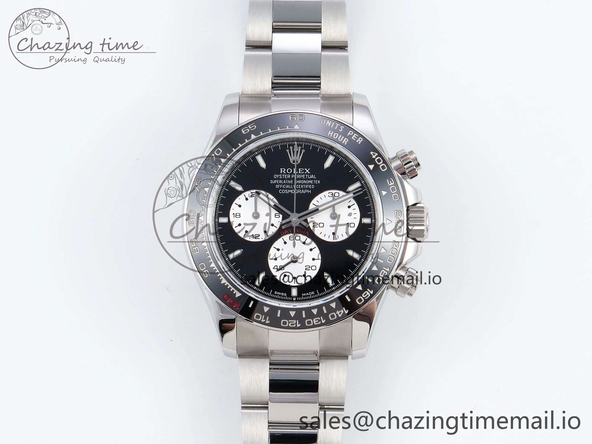 Daytona 126529LN Le Mans QF 1:1 Best Edition on SS Brcelet SH4132 V5