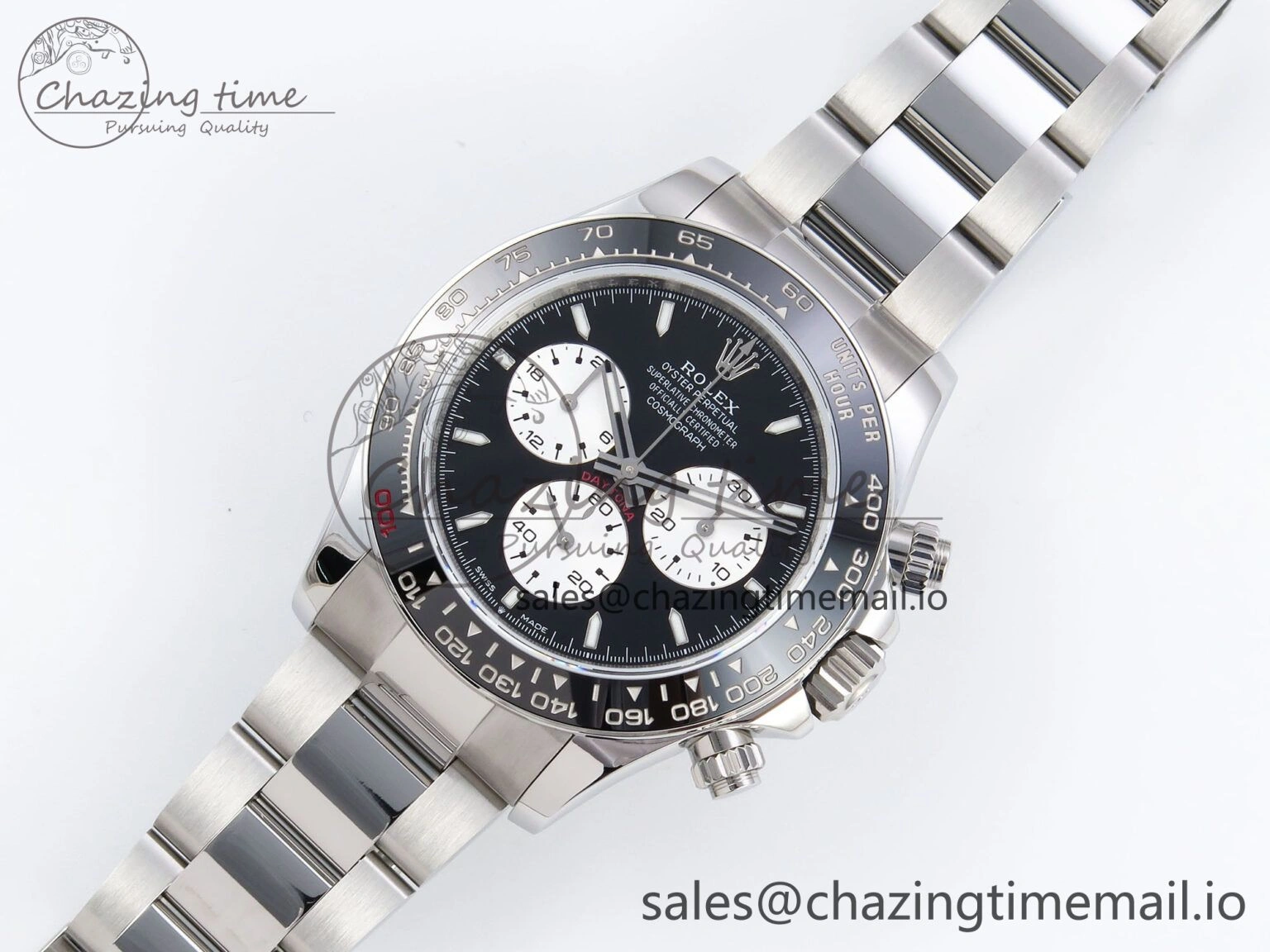 Daytona 126529LN Le Mans QF 1:1 Best Edition on SS Brcelet SH4132 V5