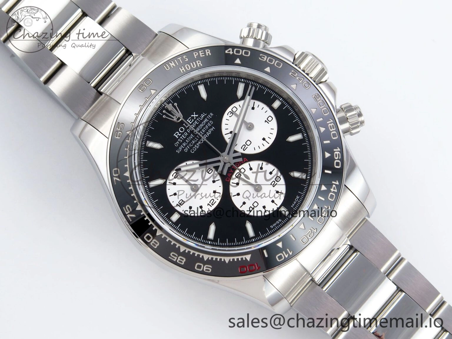 Daytona 126529LN Le Mans QF 1:1 Best Edition on SS Brcelet SH4132 V5
