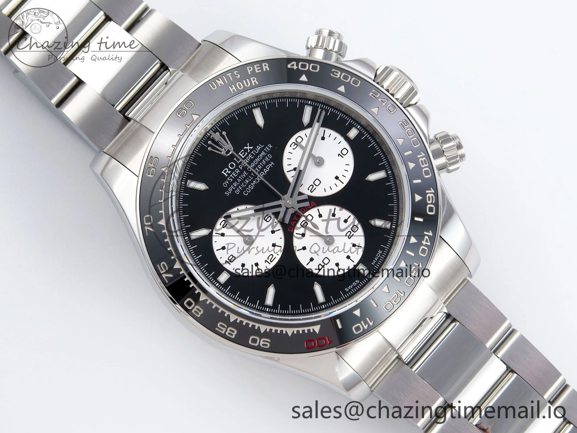 Daytona 126529LN Le Mans QF 1:1 Best Edition on SS Brcelet SH4132 V5