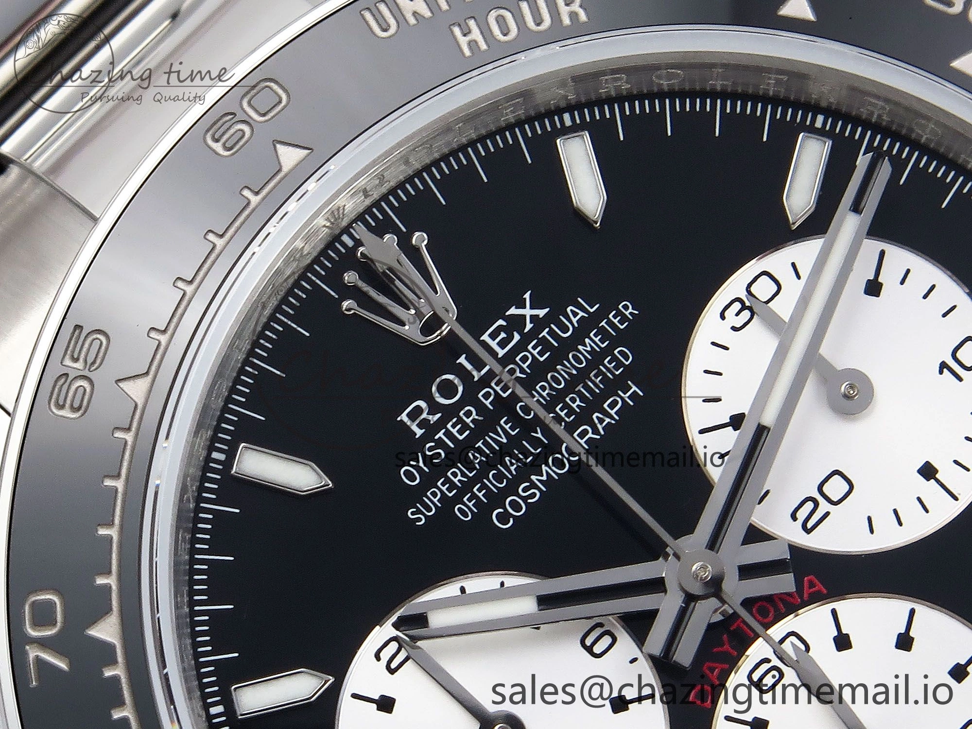 Daytona 126529LN Le Mans QF 1:1 Best Edition on SS Brcelet SH4132 V5