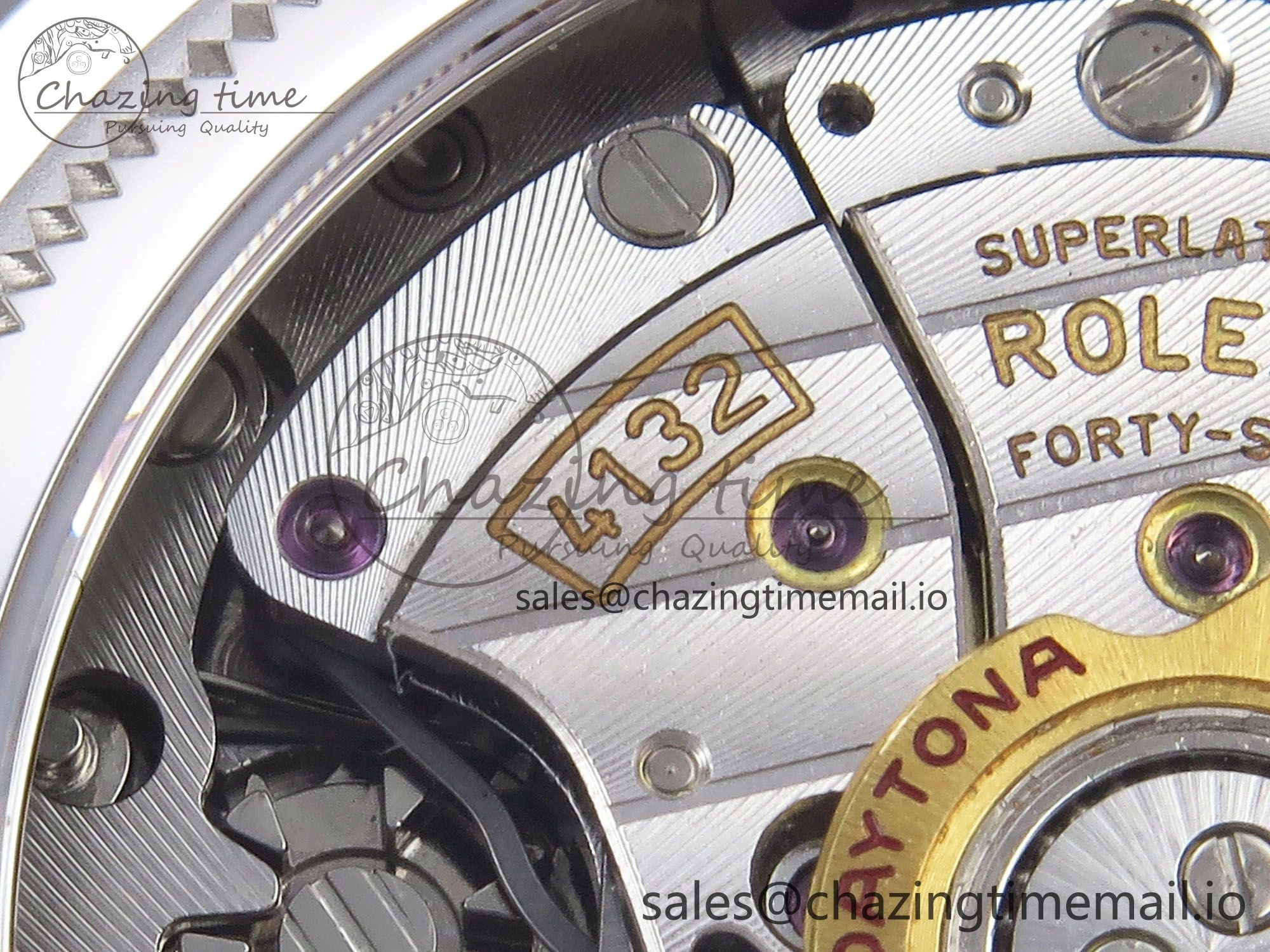 Daytona 126529LN Le Mans QF 1:1 Best Edition on SS Brcelet SH4132 V5