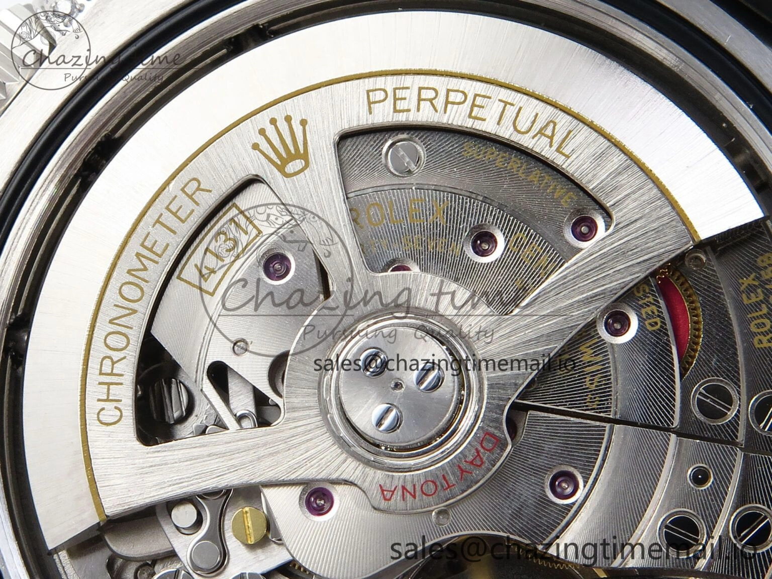 Daytona 126539TBR EWEF 1:1 Best Edition 904L Steel Gray Crystal Dial Diamonds Bezel on Black Rubber Strap SH4131