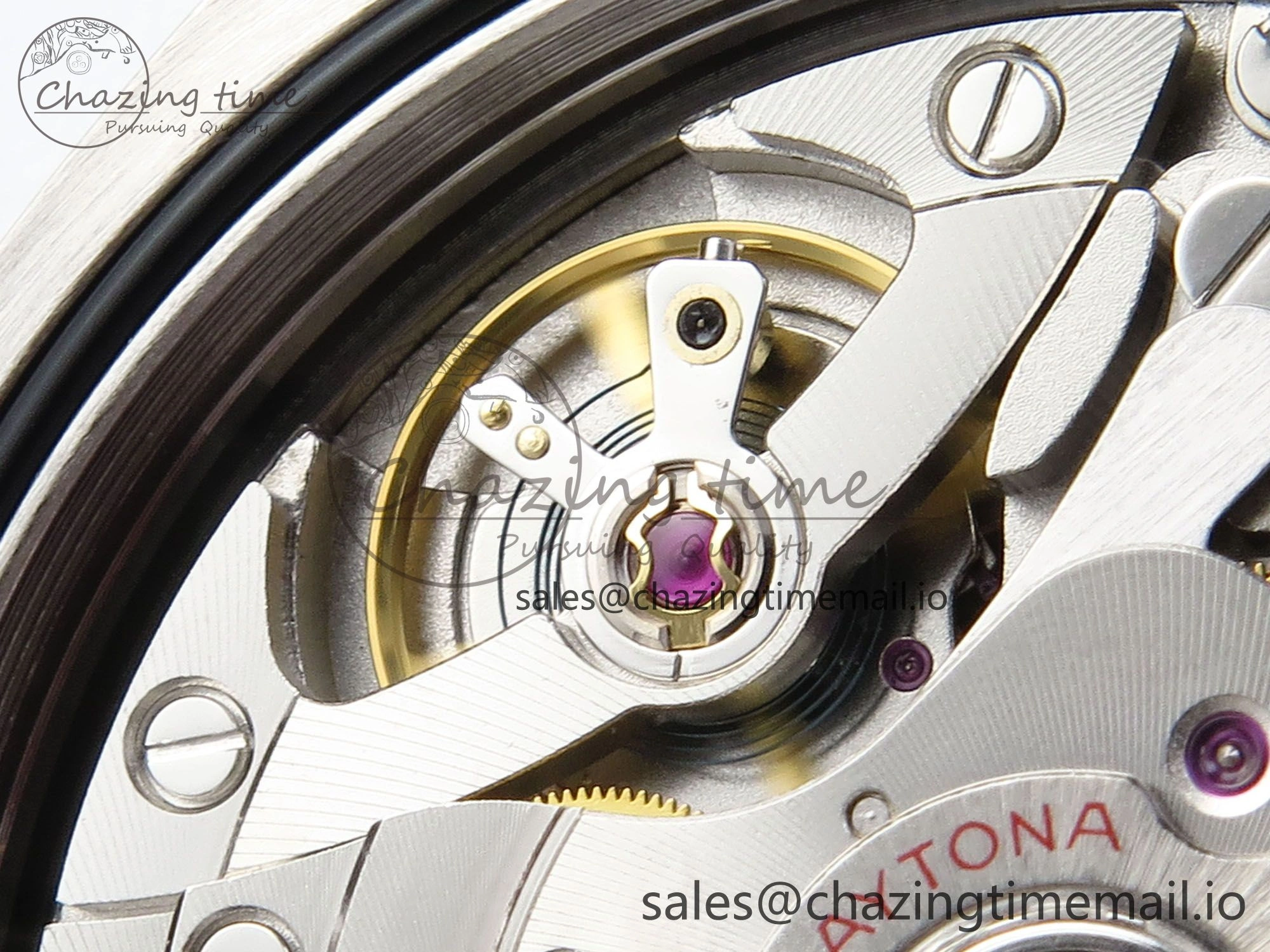 Daytona 126539TBR EWEF 1:1 Best Edition 904L Steel Gray Crystal Dial Diamonds Bezel on Black Rubber Strap SH4131