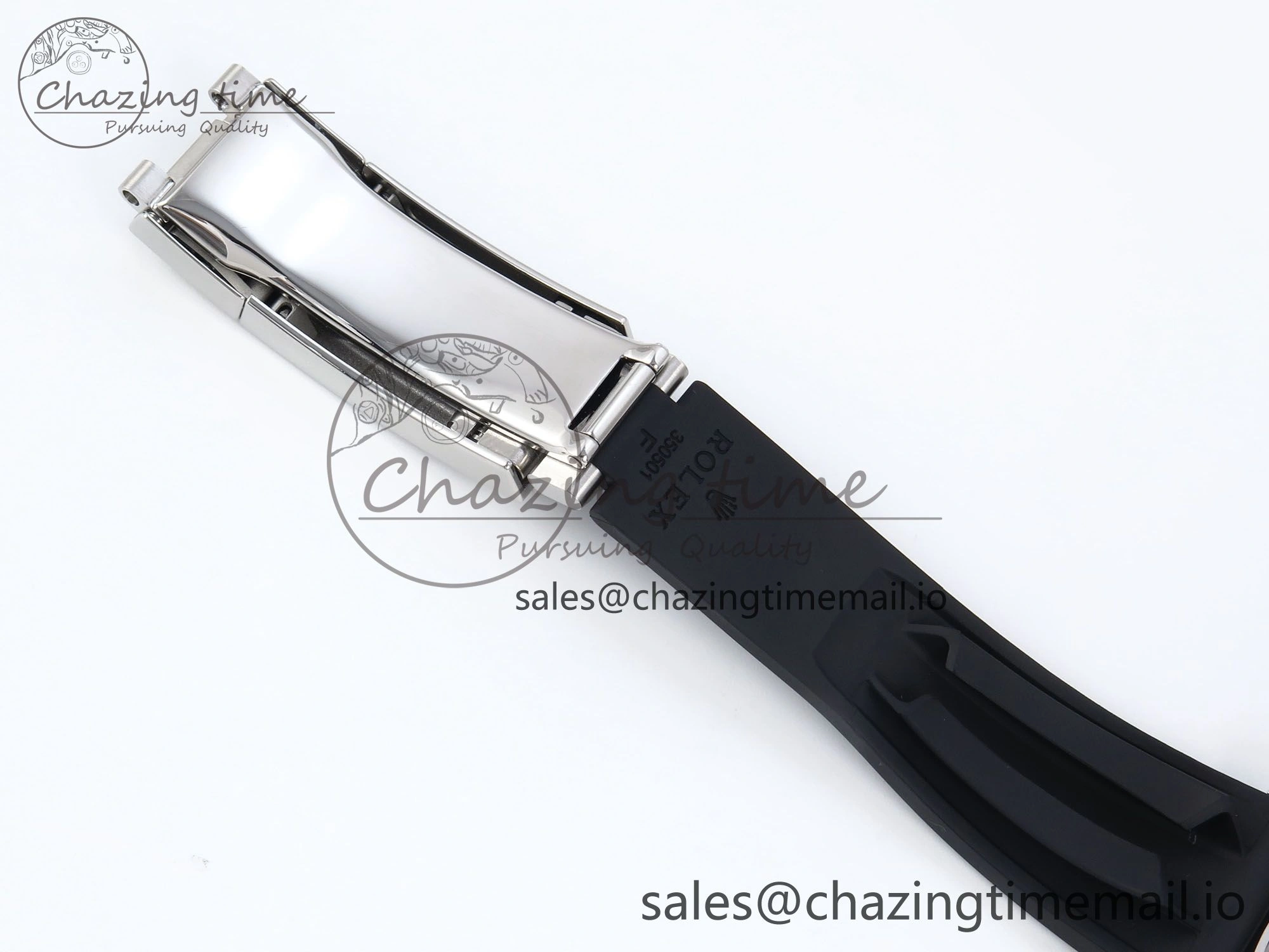 Daytona 126539TBR EWEF 1:1 Best Edition 904L Steel Gray Crystal Dial Diamonds Bezel on Black Rubber Strap SH4131