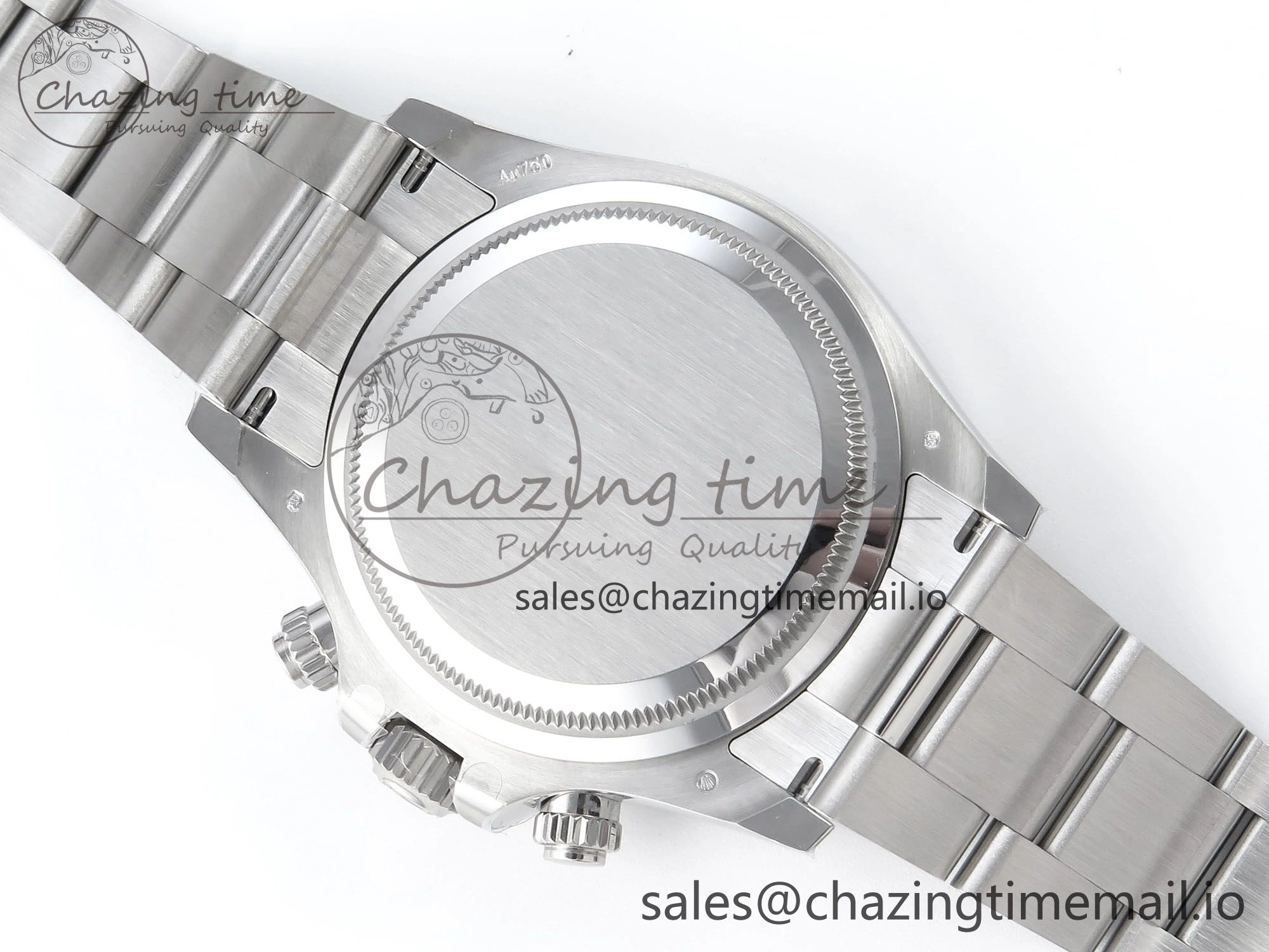 Daytona 126579RBR EWEF 1:1 Best Edition 904L Steel Gray MOP Dial Diamonds Bezel on SS Bracelet SH4131