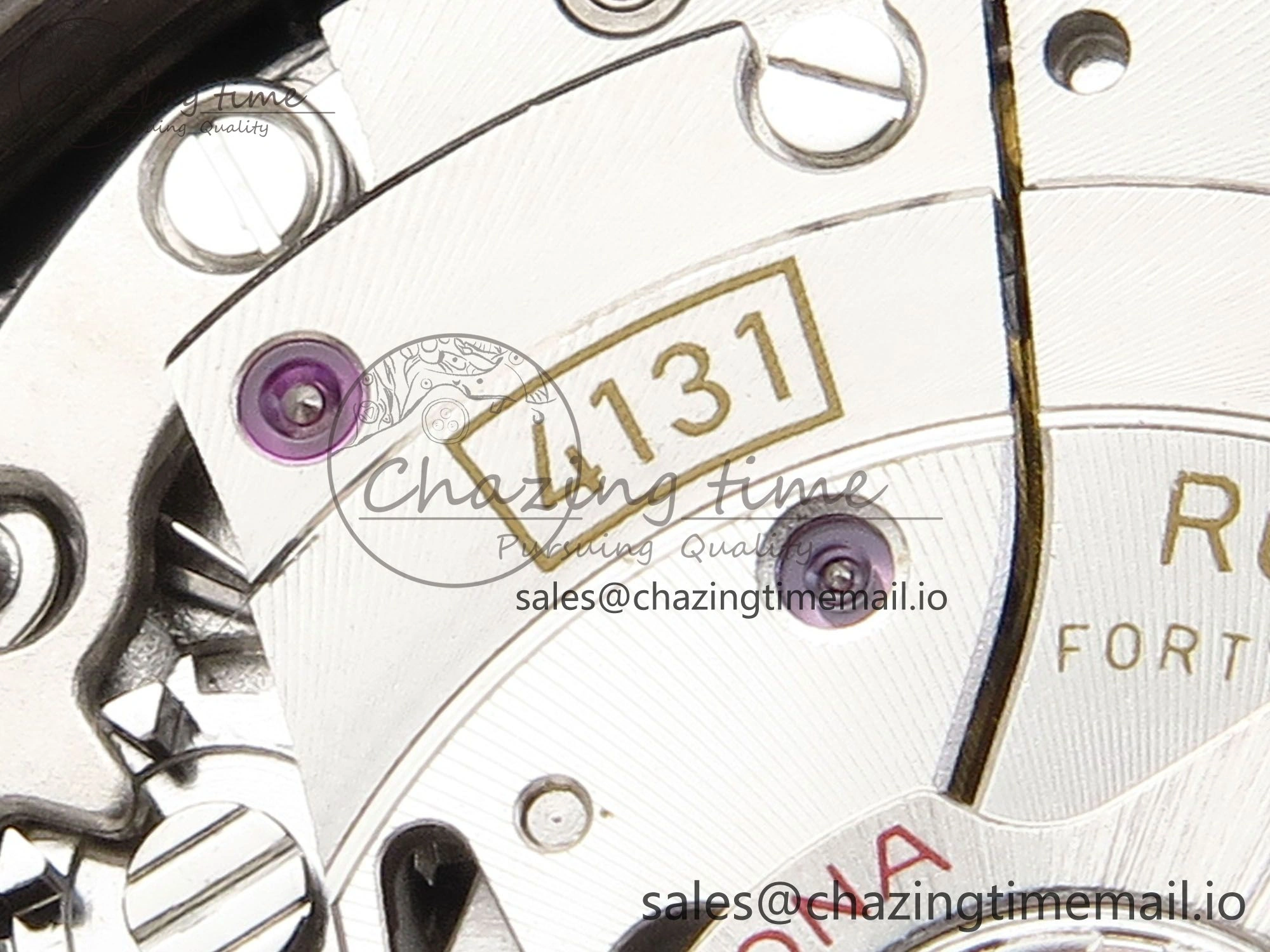 Daytona 126579RBR EWEF 1:1 Best Edition 904L Steel Gray MOP Dial Diamonds Bezel on SS Bracelet SH4131
