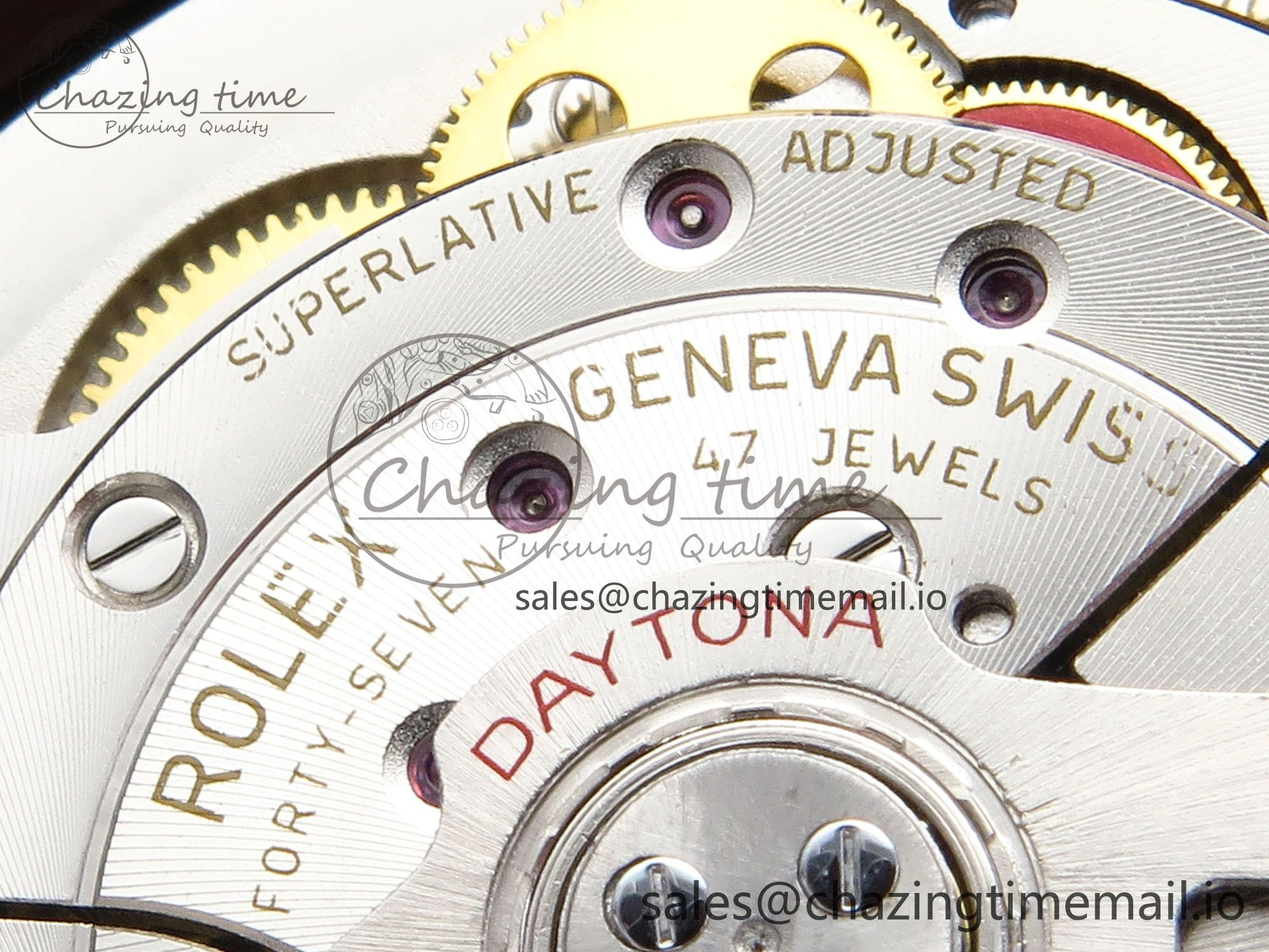 Daytona 126595TBR EWEF 1:1 Best Edition 904L Steel RG Crystal Dial Diamonds Bezel on RG Bracelet SH4131