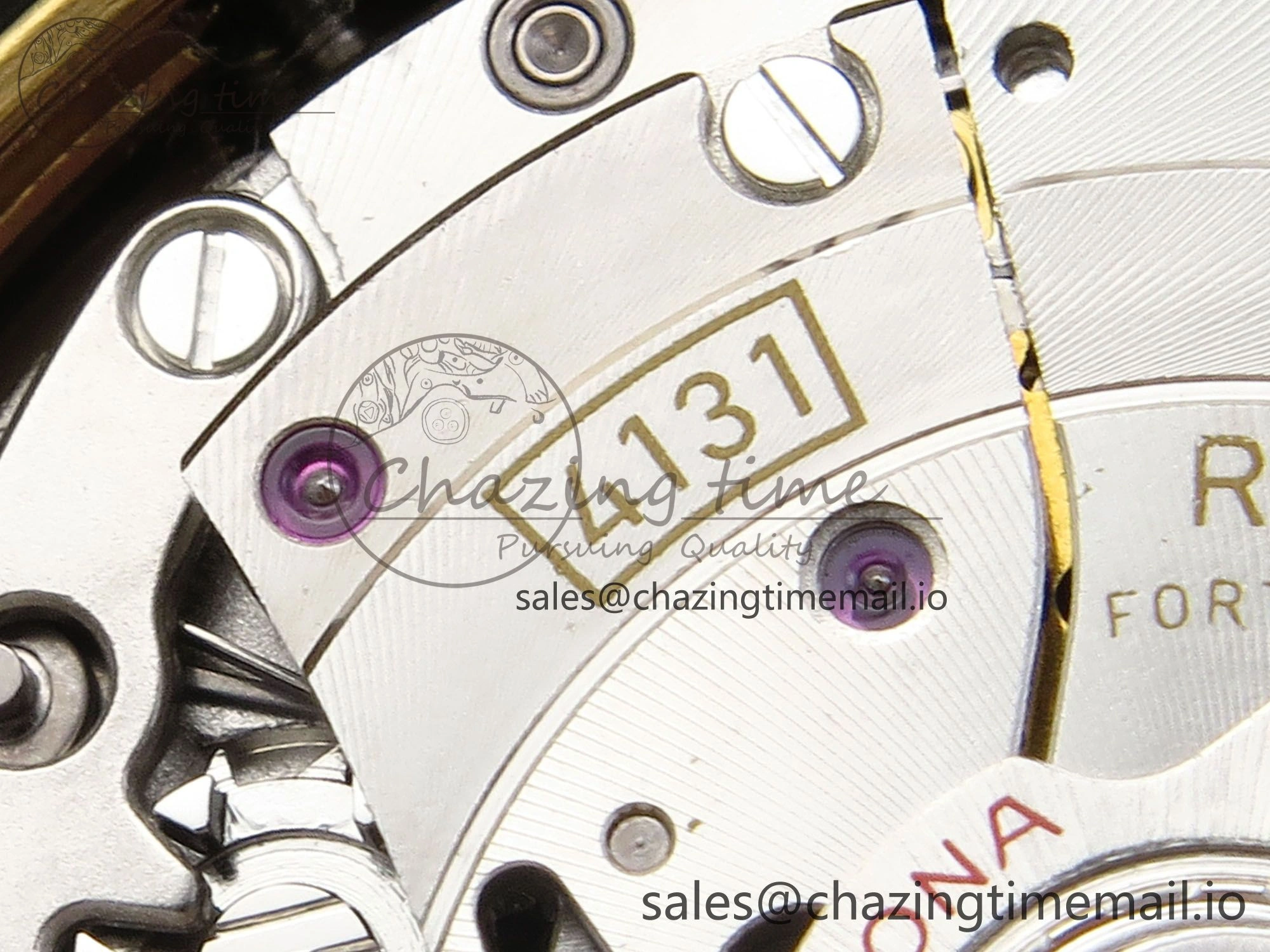 Daytona 126598TBR EWEF 1:1 Best Edition 904L Steel YG Crystal Dial Diamonds Bezel on YG Bracelet SH4131
