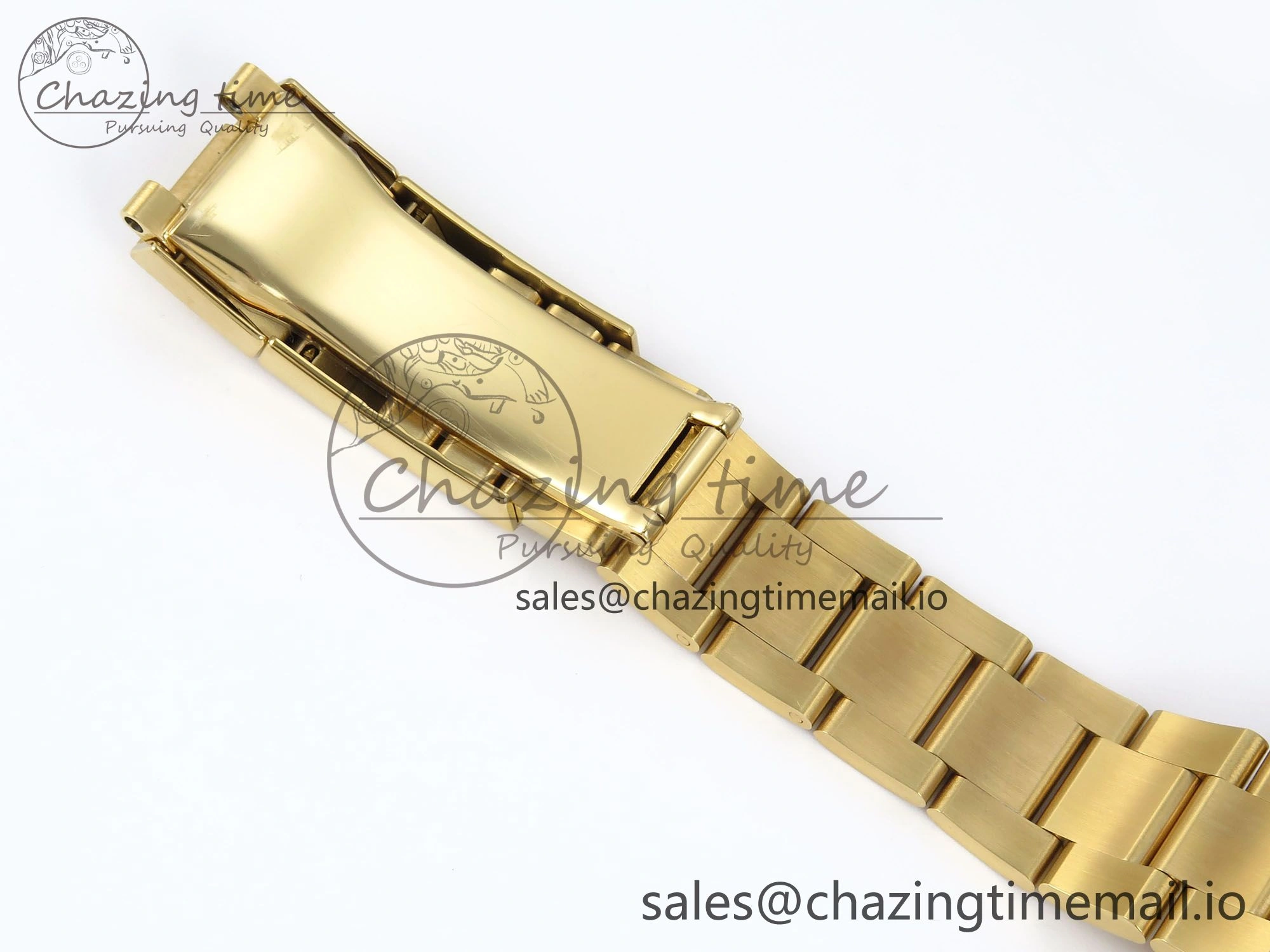 Daytona 126598TBR EWEF 1:1 Best Edition 904L Steel YG Crystal Dial Diamonds Bezel on YG Bracelet SH4131