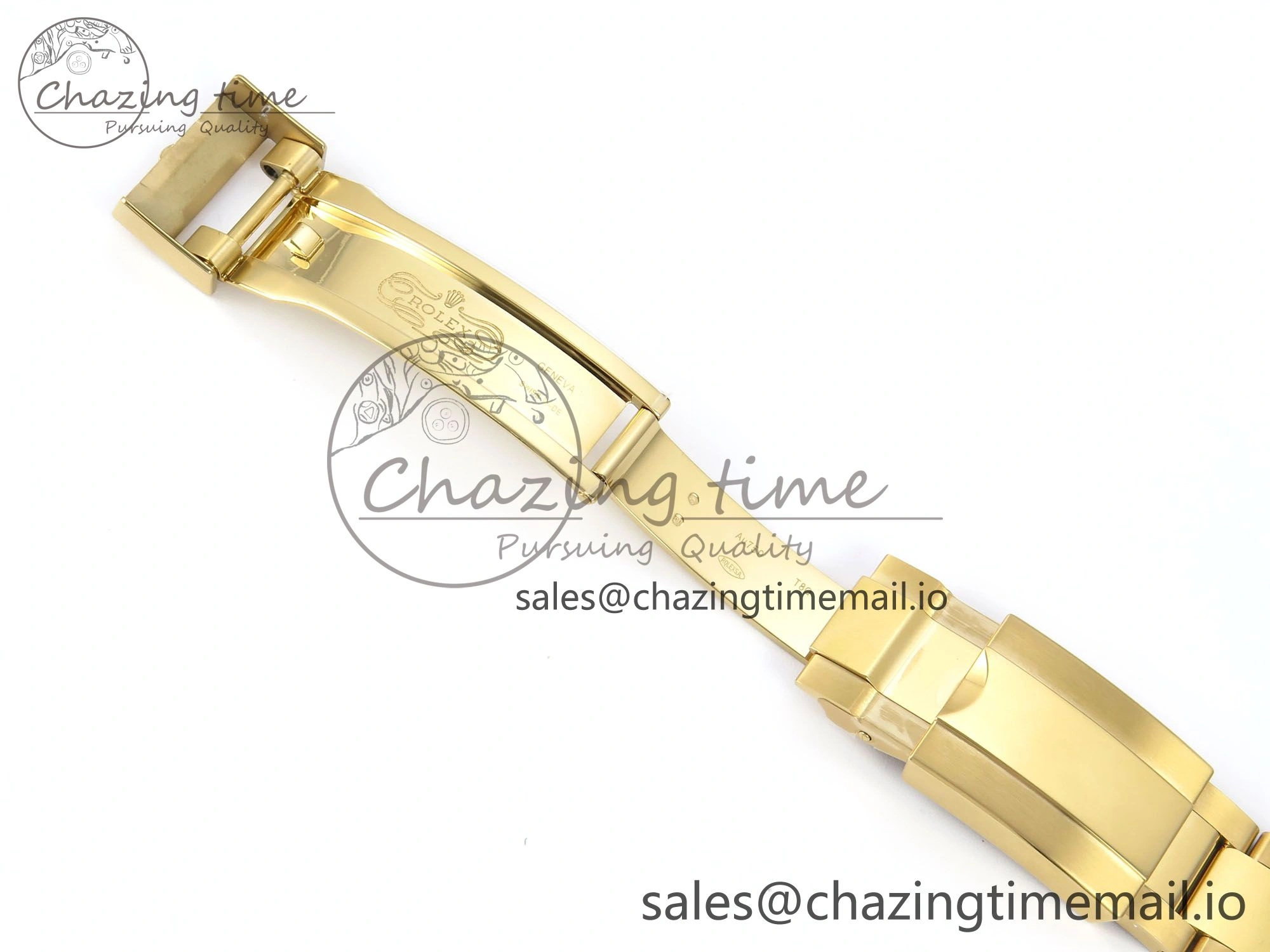 Daytona 126598TBR EWEF 1:1 Best Edition 904L Steel YG Crystal Dial Diamonds Bezel on YG Bracelet SH4131