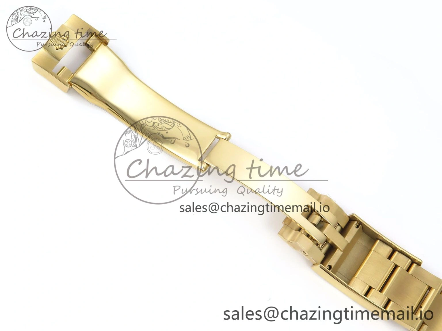 Daytona 126598TBR EWEF 1:1 Best Edition 904L Steel YG Crystal Dial Diamonds Bezel on YG Bracelet SH4131