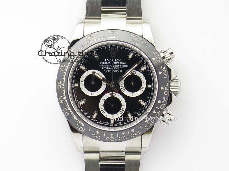 Daytona 2016 Baselworld 116500 LN JF Best Edition Black Dial On SS Bracelet A7750