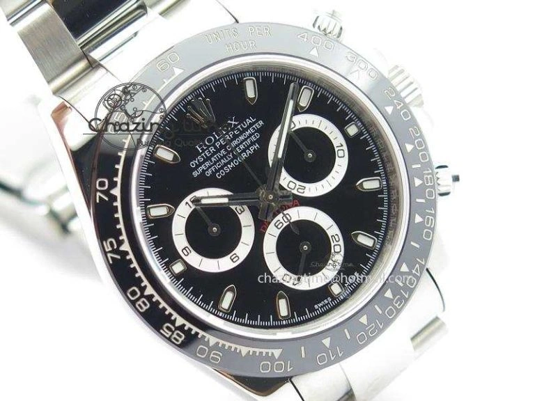 Daytona 2016 Baselworld 116500 LN JF Best Edition Black Dial On SS Bracelet A7750