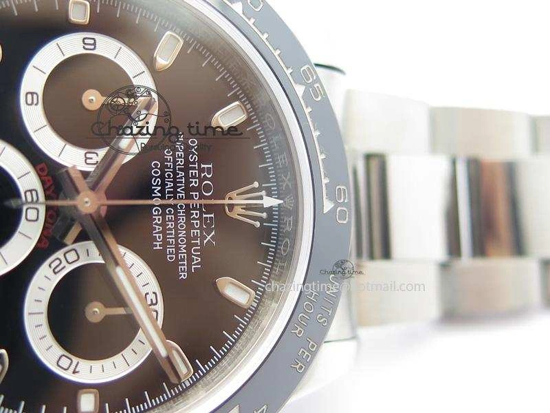 Daytona 2016 Baselworld 116500 LN JF Best Edition Black Dial On SS Bracelet A7750