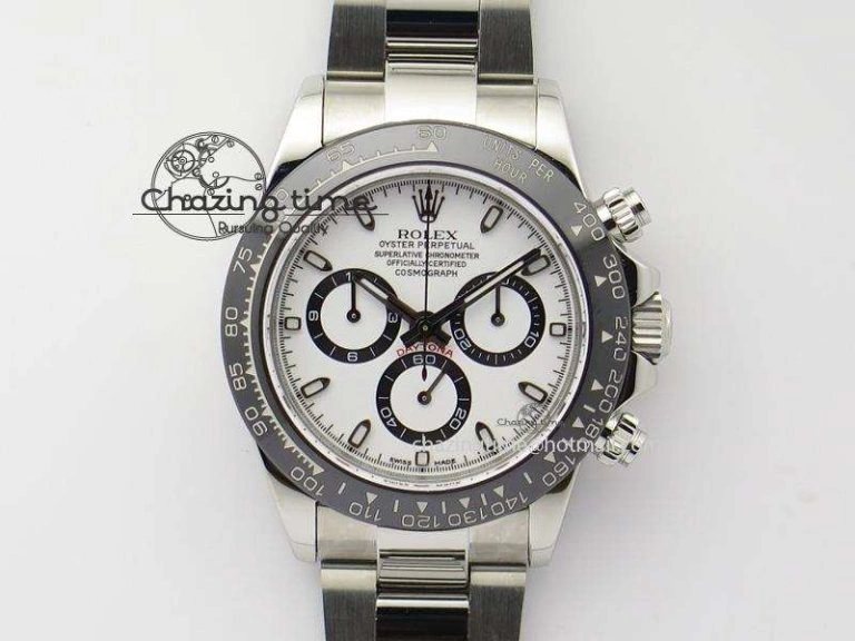 Daytona 2016 Baselworld 116500 LN JF Best Edition White Dial On SS Bracelet A7750