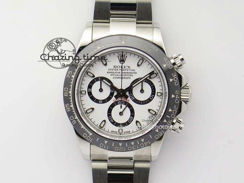 Daytona 2016 Baselworld 116500 LN JF Best Edition White Dial On SS Bracelet A7750
