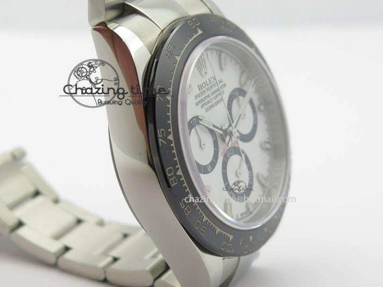 Daytona 2016 Baselworld 116500 LN JF Best Edition White Dial On SS Bracelet A7750