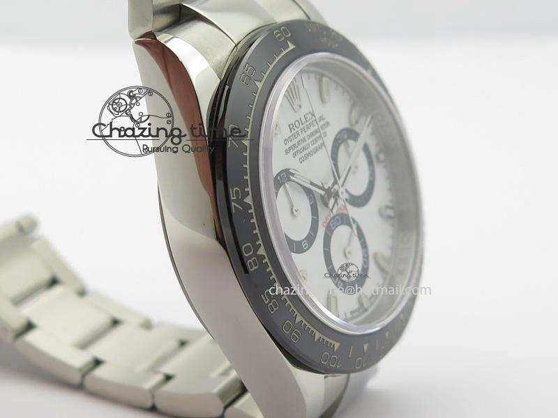 Daytona 2016 Baselworld 116500 LN JF Best Edition White Dial On SS Bracelet A7750