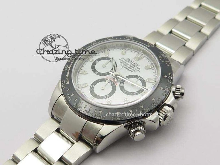 Daytona 2016 Baselworld 116500 LN JF Best Edition White Dial On SS Bracelet A7750