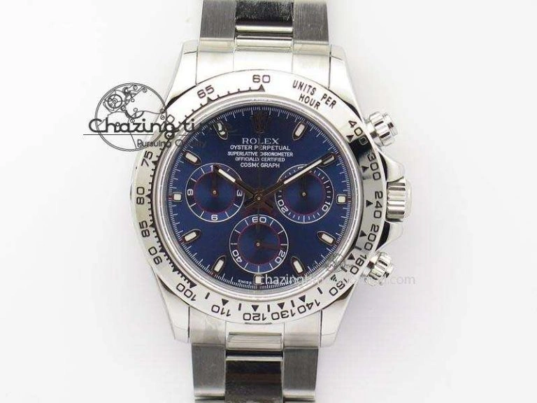 Daytona 2016 Baselworld 116509 JF Best Edition Blue Dial On SS Bracelet A23J (Same Thickness as Genuine)