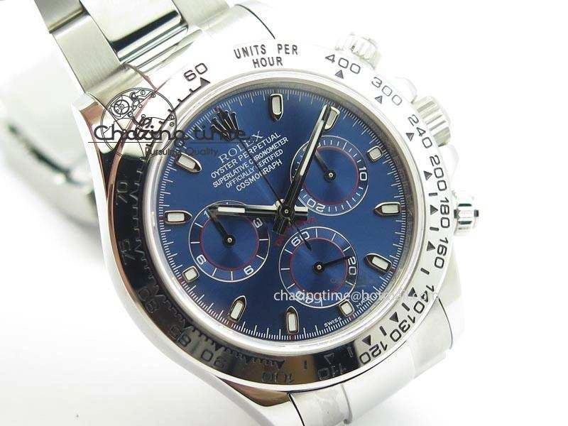Daytona 2016 Baselworld 116509 JF Best Edition Blue Dial On SS Bracelet A23J (Same Thickness as Genuine)
