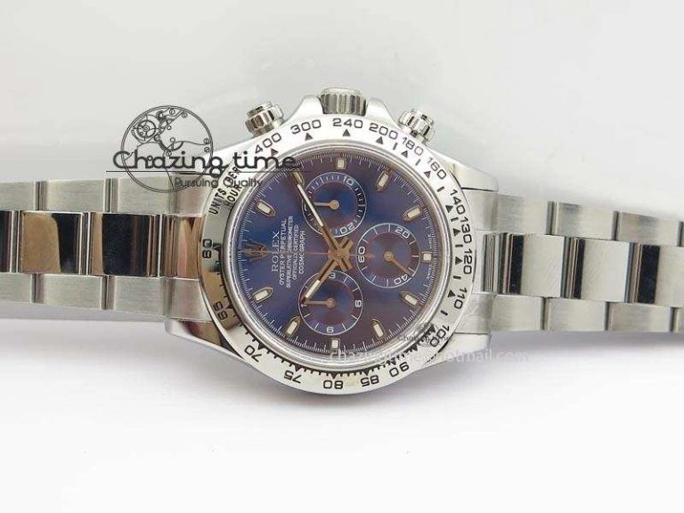 Daytona 2016 Baselworld 116509 JF Best Edition Blue Dial On SS Bracelet A23J (Same Thickness as Genuine)