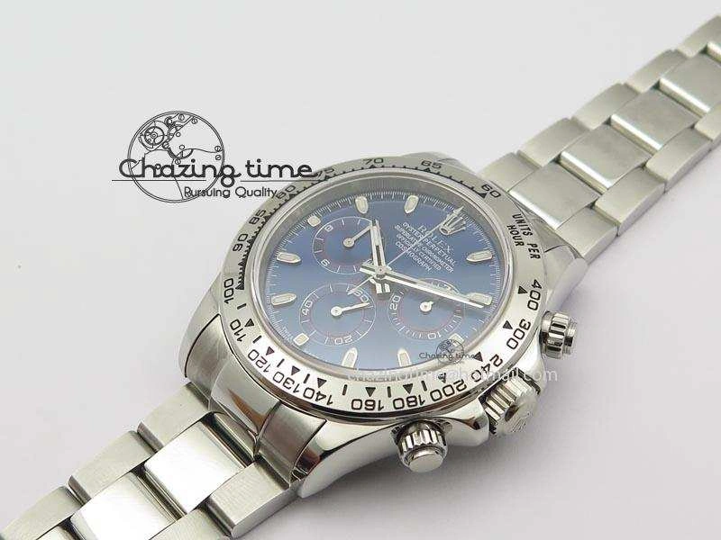 Daytona 2016 Baselworld 116509 JF Best Edition Blue Dial On SS Bracelet A23J (Same Thickness as Genuine)