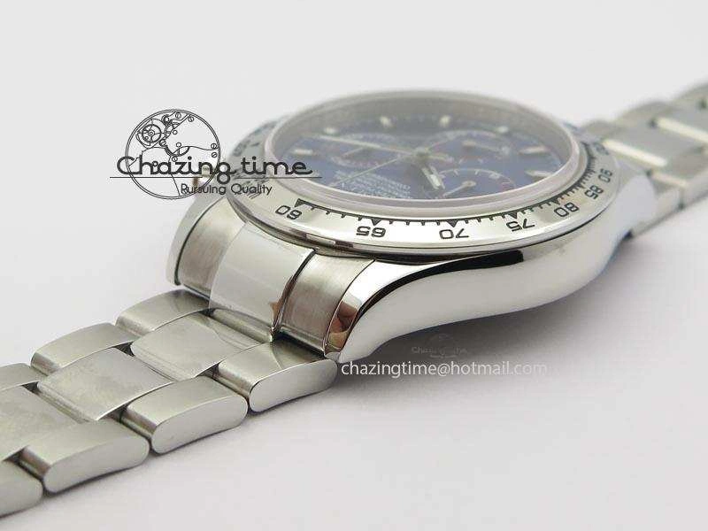 Daytona 2016 Baselworld 116509 JF Best Edition Blue Dial On SS Bracelet A23J (Same Thickness as Genuine)