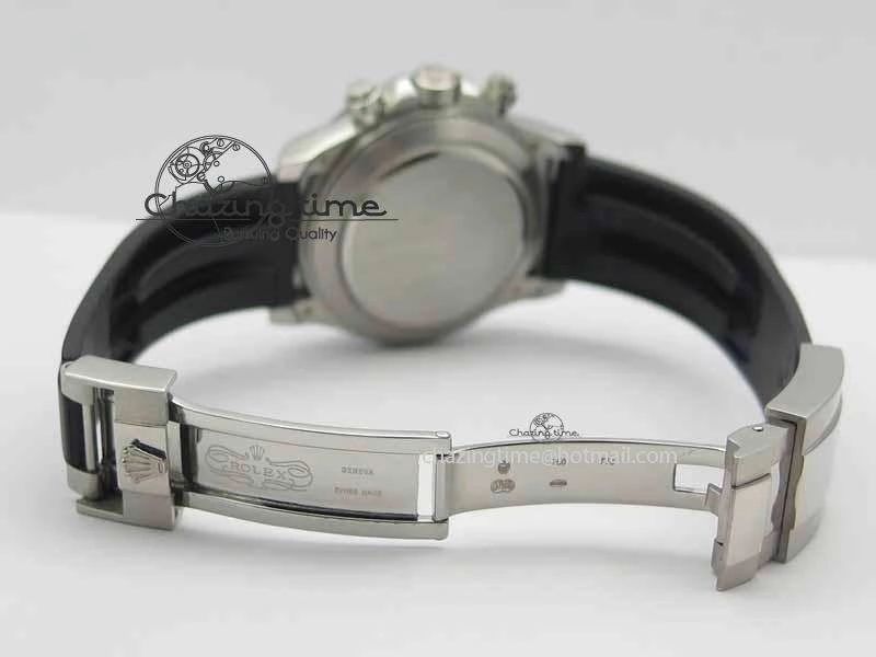 Daytona 2017 BP-Maker Best Edition Silver Dial On Rubber Strap A7750@6
