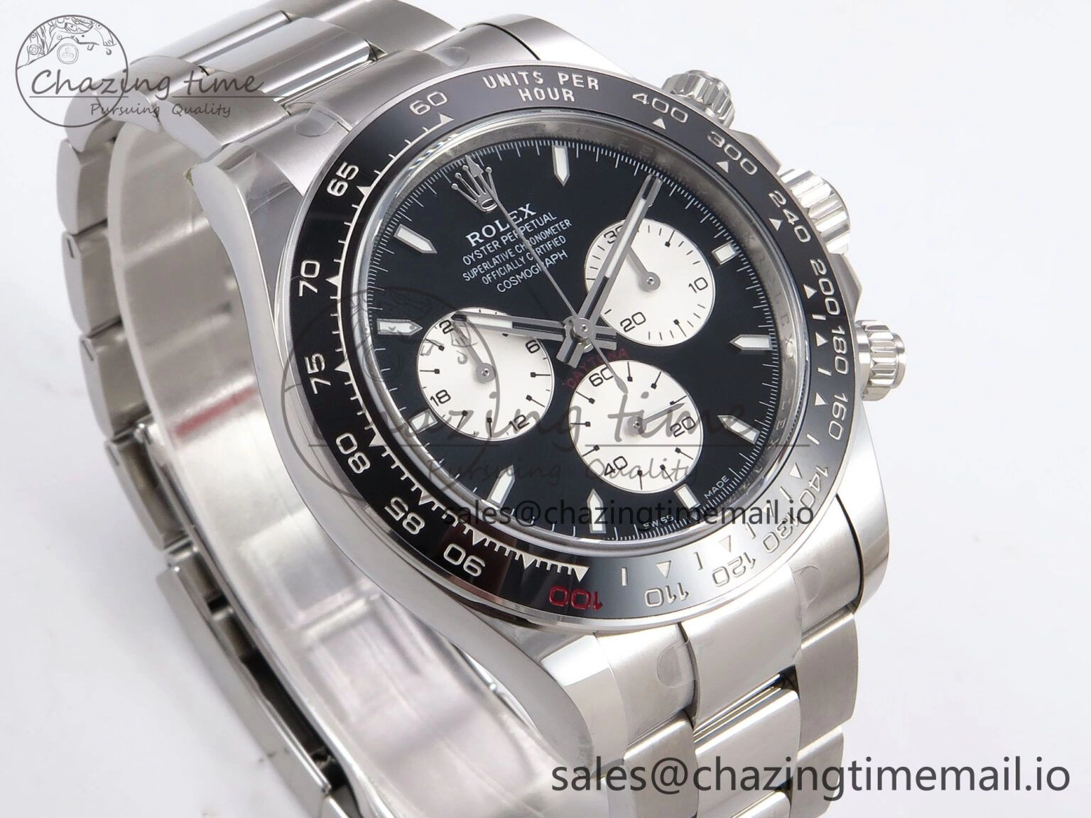 Daytona 2023 126529 Le Mans APSF 1:1 Best Edition Black Dial On 904L SS Case and Bracelet SH4132