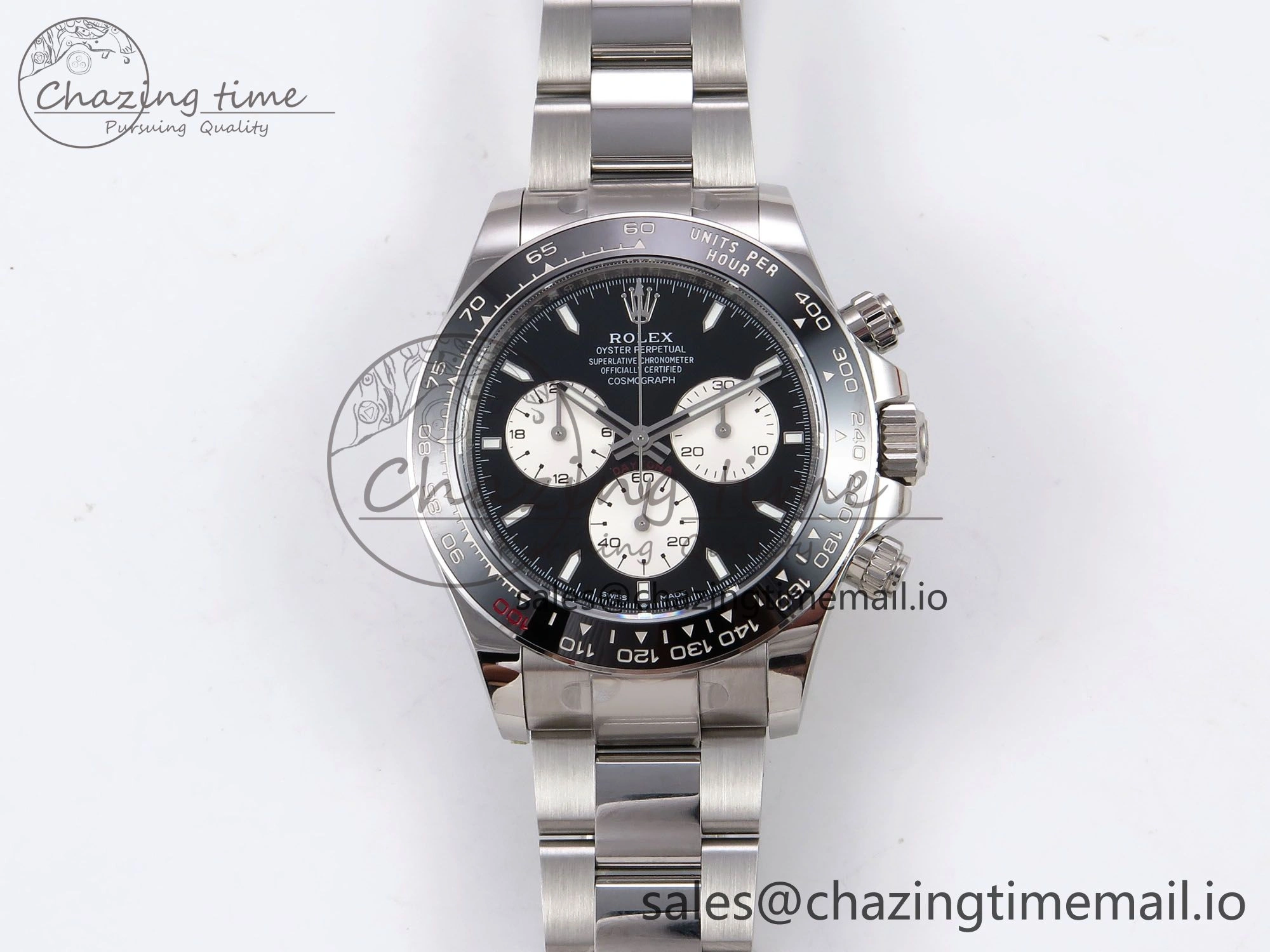 Daytona 2023 126529 Le Mans APSF 1:1 Best Edition Black Dial On 904L SS Case and Bracelet SH4132