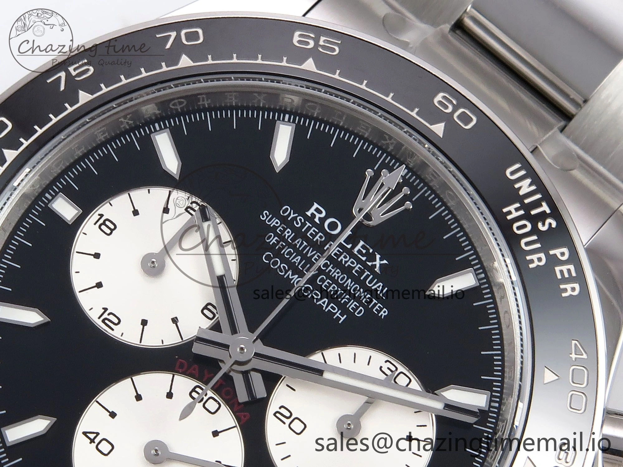 Daytona 2023 126529 Le Mans APSF 1:1 Best Edition Black Dial On 904L SS Case and Bracelet SH4132