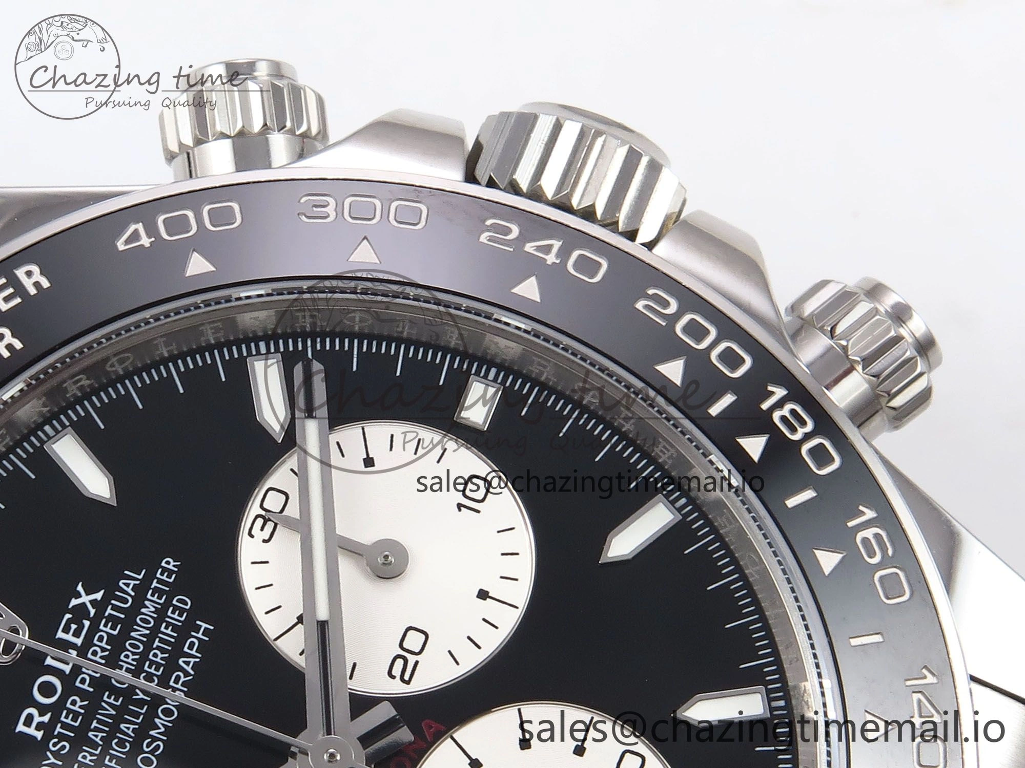 Daytona 2023 126529 Le Mans APSF 1:1 Best Edition Black Dial On 904L SS Case and Bracelet SH4132