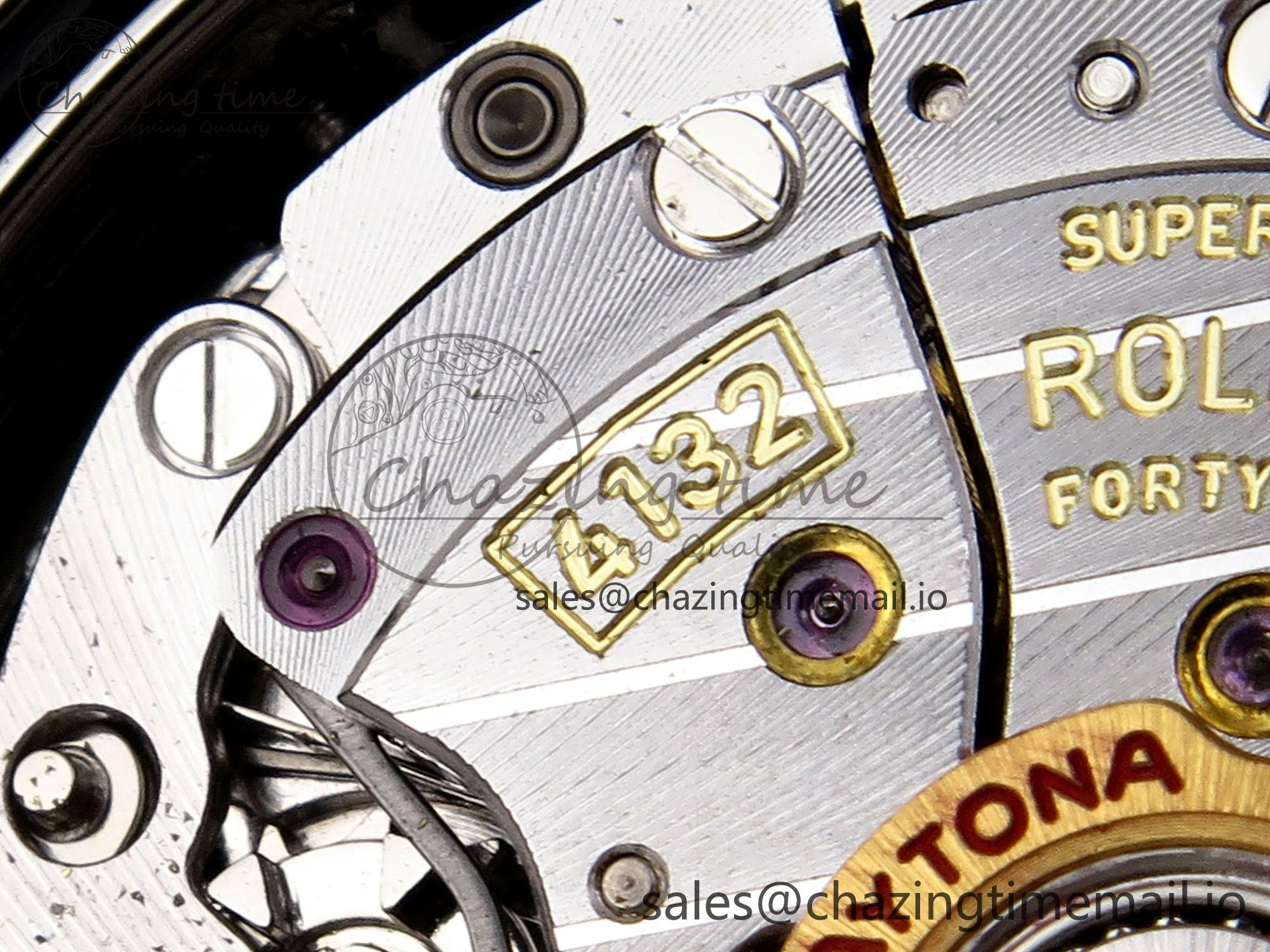 Daytona 2023 126529 Le Mans APSF 1:1 Best Edition Black Dial On 904L SS Case and Bracelet SH4132