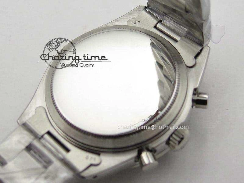 Daytona 6263 Paul Newman Hand Wind Movement SS Venus 75 Black Dial