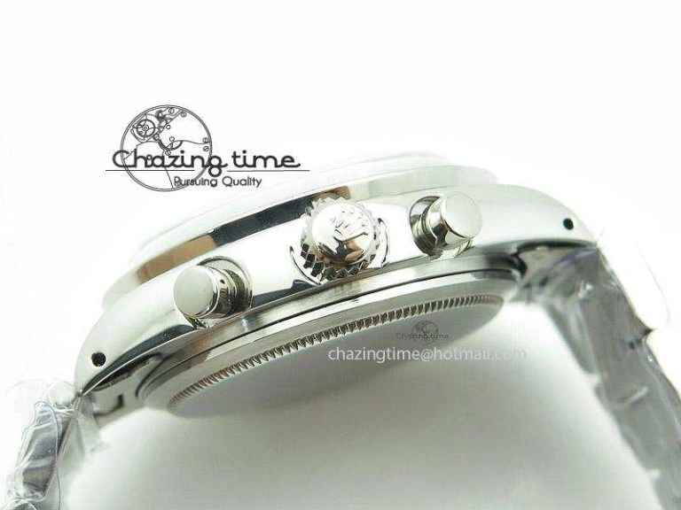 Daytona 6263 Paul Newman Hand Wind Movement SS Venus 75 White Dial
