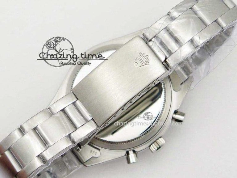 Daytona 6263 Paul Newman Hand Wind Movement SS Venus 75 White Dial