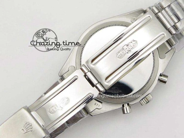 Daytona 6263 Paul Newman Hand Wind Movement SS Venus 75 White Dial