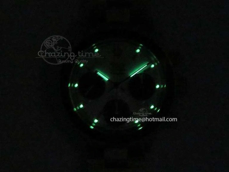 Daytona 6263 SS White Black Dial Black Tachymeter Bezel On SS Bracelet Venus75