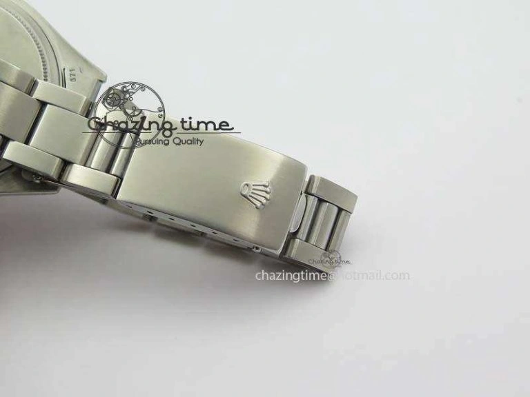 Daytona 6263 SS White Black Dial Black Tachymeter Bezel On SS Bracelet Venus75