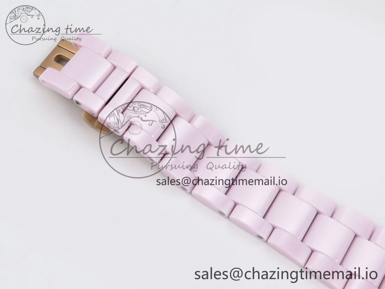 Daytona AET Pink Ceramic Case and Bracelet Pink Dial N6F Best Edition SA4130