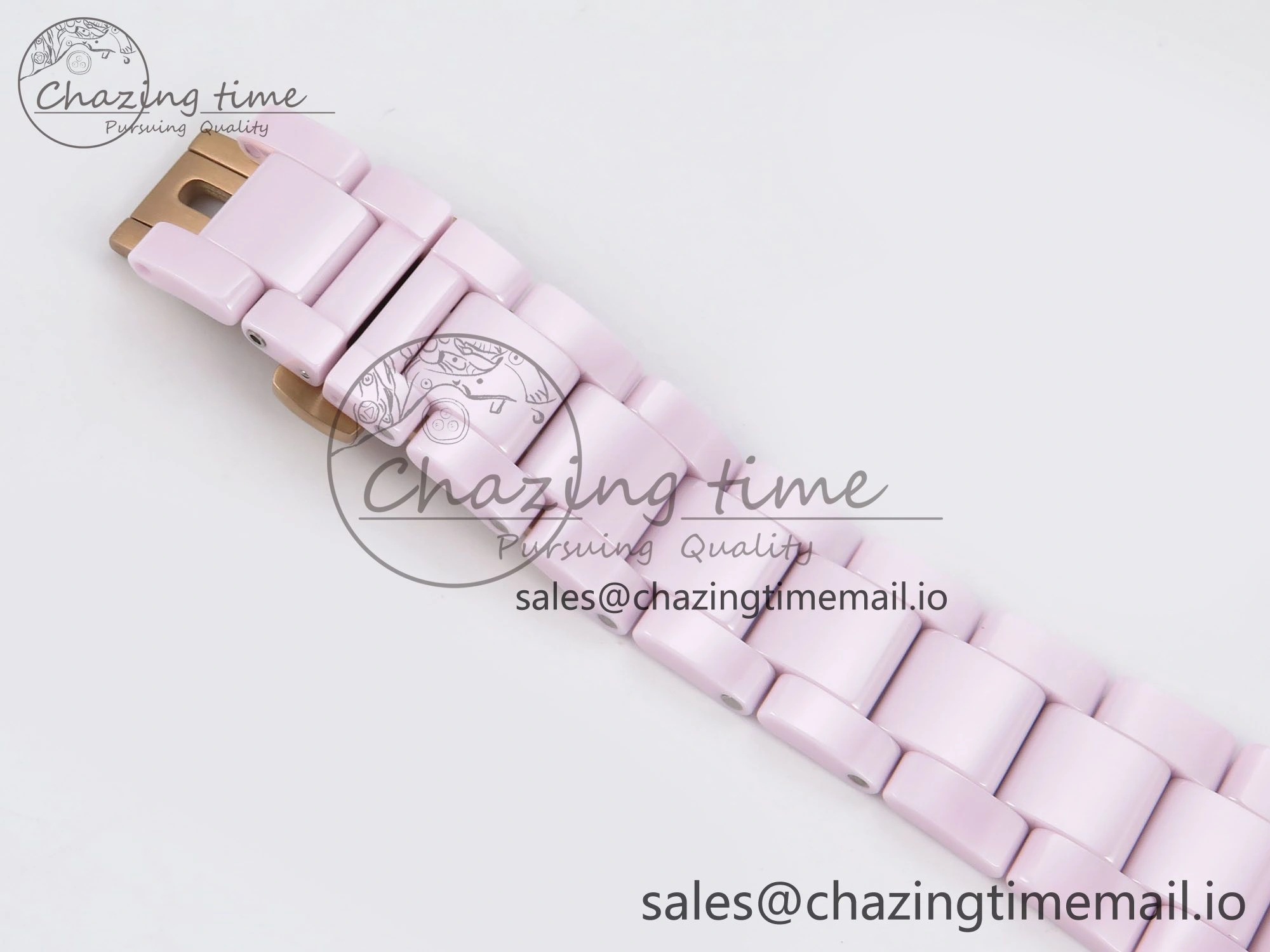 Daytona AET Pink Ceramic Case and Bracelet Pink Dial N6F Best Edition SA4130