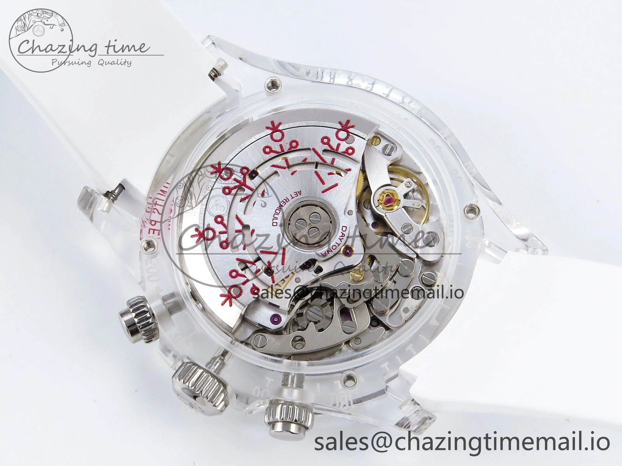 Daytona AET Remould N6F 1:1 Best Edition Graphic Dial on Rubber Strap SA4130