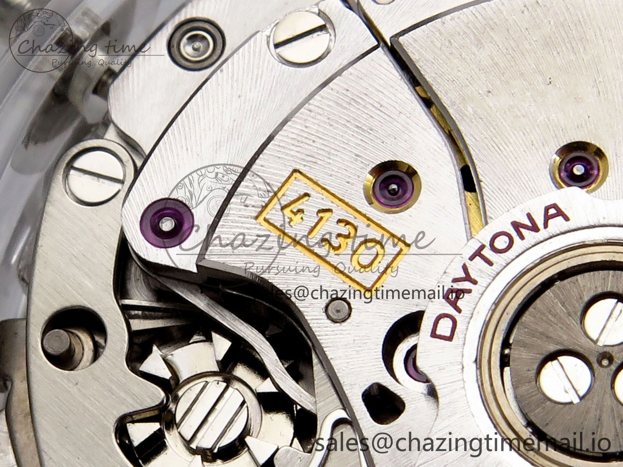 Daytona AET Remould N6F 1:1 Best Edition Graphic Dial on Rubber Strap SA4130