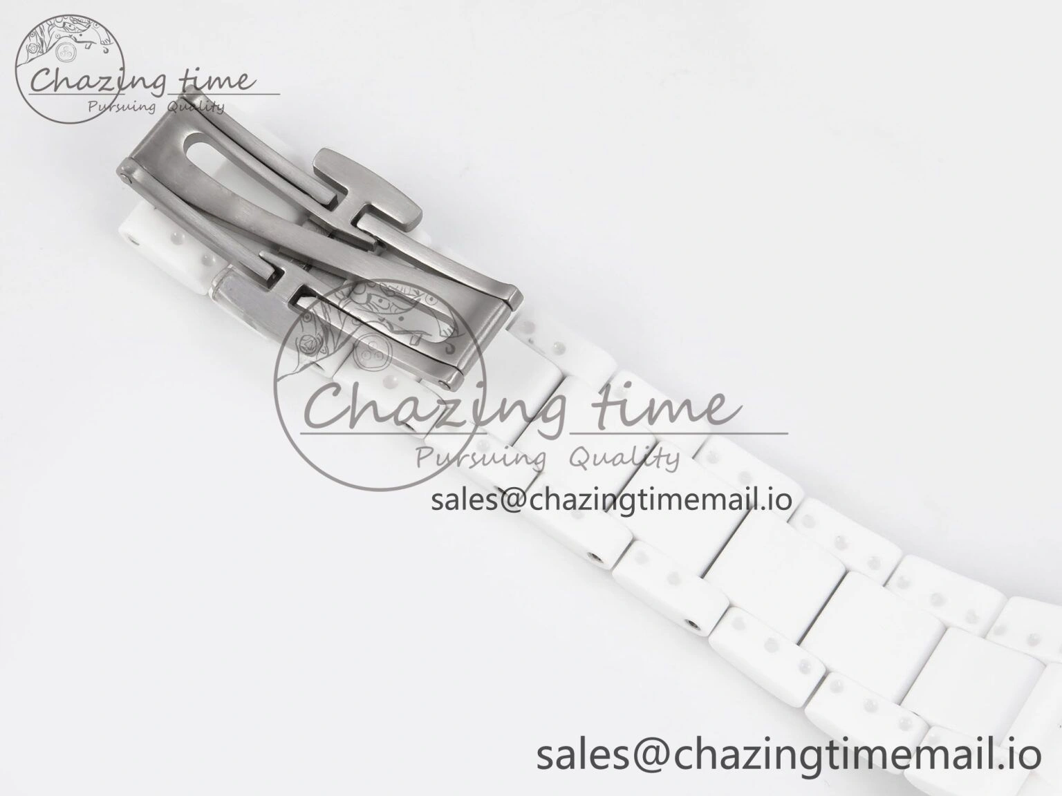Daytona AET White Ceramic Case and Bracelet Black Dial N6F Best Edition SA4130