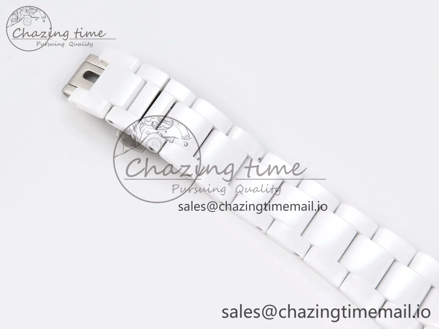 Daytona AET White Ceramic Case and Bracelet Green Dial N6F Best Edition SA4130