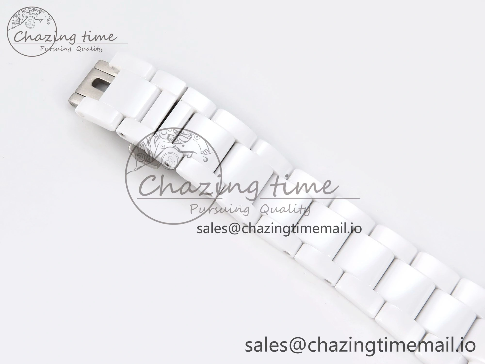 Daytona AET White Ceramic Case and Bracelet Green Dial N6F Best Edition SA4130